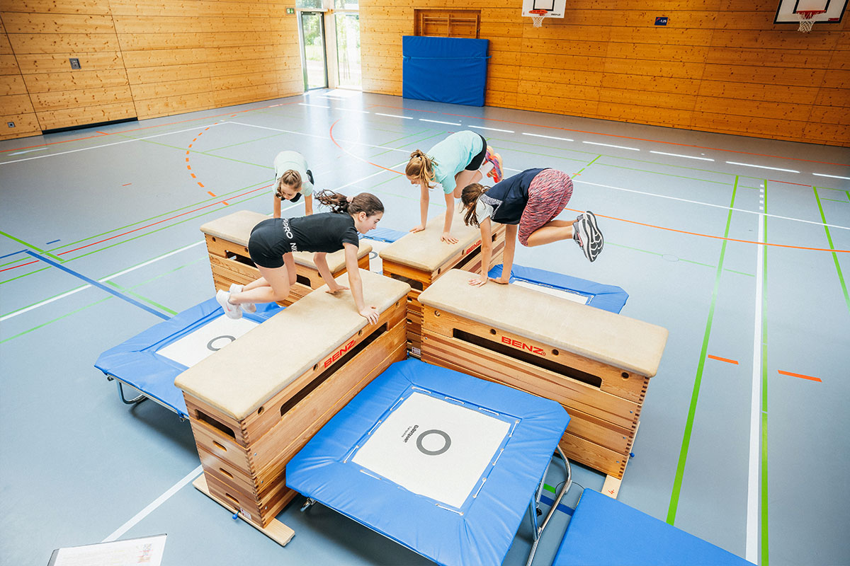 Videos zum Einsatz des Minitrampolins